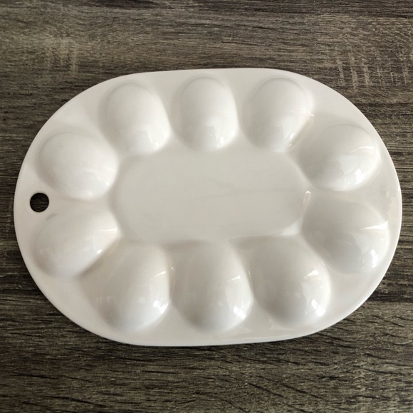 Vtg Deviled Egg Plate - Picture 5 of 11